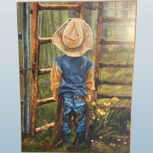 Art Print Titled -Got Some Growing To Do-